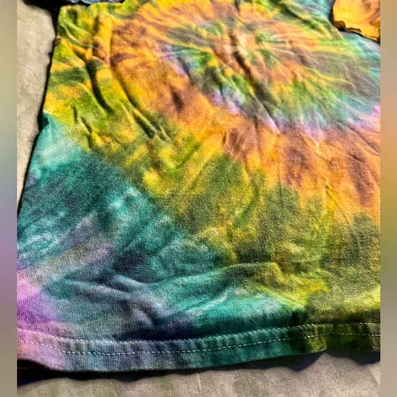 Kid's Tye Dye Mardi Gras T-Shirt - Picture 4 of 4